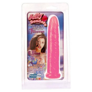 Jelly Benders The Easy Fighter Dildo Pink 16cm