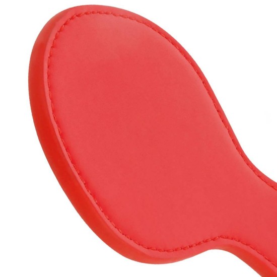 Darkness Fetish Vegan Leather Red Paddle Fetish Toys 