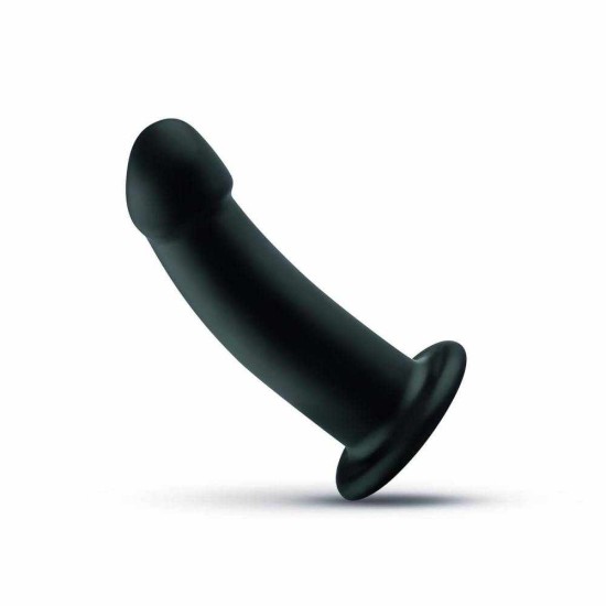 Ρεαλιστικό Ομοίωμα Σιλικόνης – Charlie Realistic Dildo Black 15cm Sex Toys 