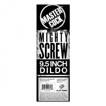 Master Cock Mighty Screw Anal Dildo