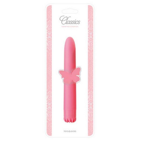 Κλασικός Δονητής - Classics Vibrator Pink Medium Sex Toys 