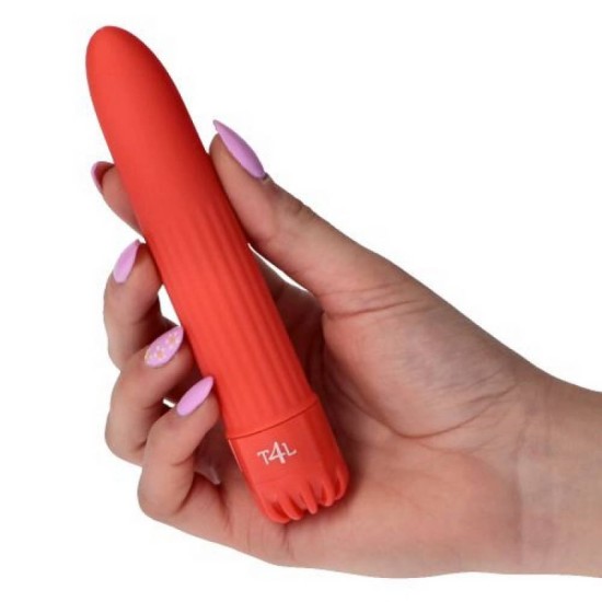 Κλασικός Δονητής - Classics Delicious Red Vibrator 14cm Sex Toys 