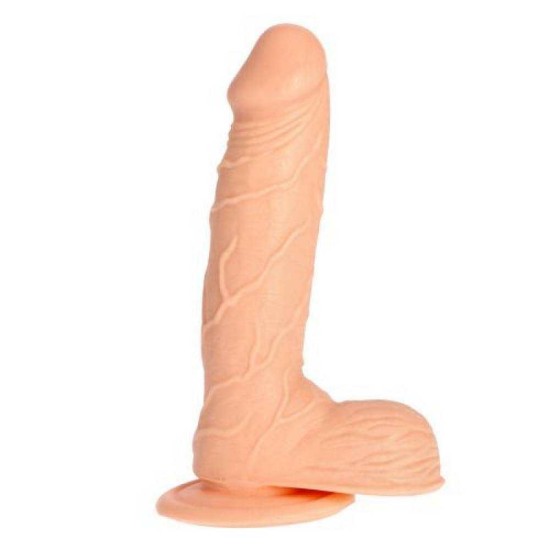Ρεαλιστικό Ομοίωμα Πέους - Real Rapture Earth Flavour Realistic Dong Beige 19cm Sex Toys 