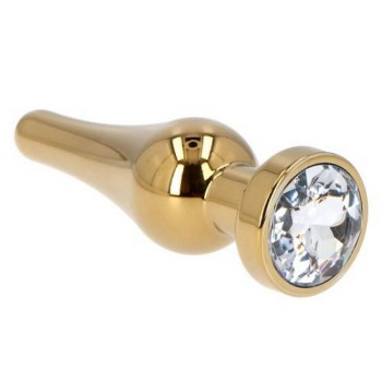Ace Of Spades Butt Plug Small Gold