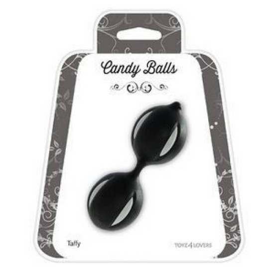 Κολπικές Μπάλες Kegel – Toyz4lovers Candy Balls Taffy Black Sex Toys 