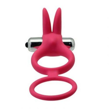 Διπλό Δονούμενο Δαχτυλίδι - Toyz4lovers Dual Vibrating Ring Pink