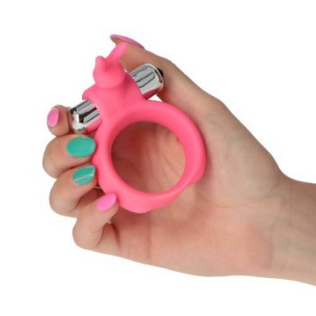 Timeless Thick Vibrating Cockring Pink