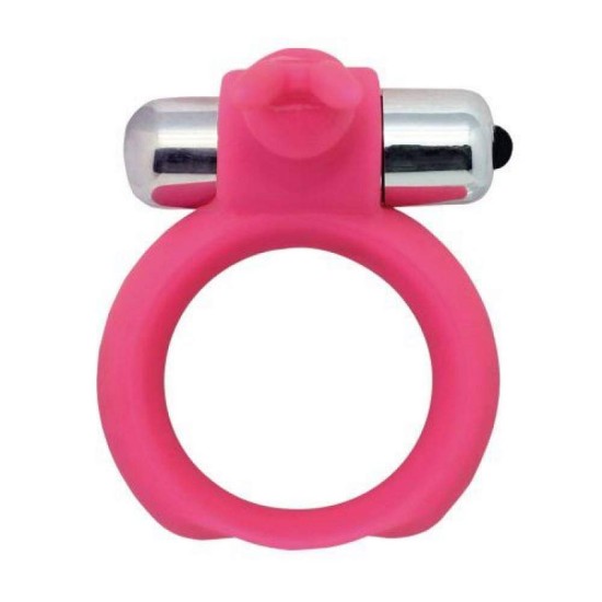 Φαρδύ Δονούμενο Δαχτυλίδι - Timeless Thick Vibrating Cockring Pink Sex Toys 