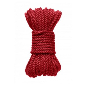 Βαμβακερό Σχοινί Ακινητοποίησης - Toyz4lovers Bondage Rope Red 5m