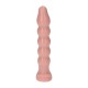 Πρωκτικό Ομοίωμα Με Ραβδώσεις - Italian Cock Anal Dildo Gaio Beige 13cm Sex Toys 