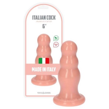 Italian Cock Butt Plug Olmo Beige