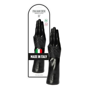Ομοίωμα Χεριού - Italian Cock Fisting Mania Dildo Black 28cm