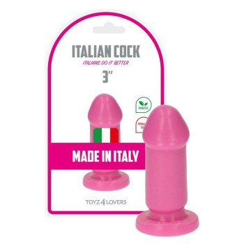 Πρωκτική Τάπα Πέος - Italian Cock Butt Plug Mio Pink