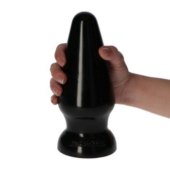 Italian Cock Large Butt Plug Black 19cm