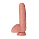 Italian Cock Ulisse Dildo Beige 22cm Sex Toys