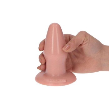 Italian Cock Butt Plug Beige 11cm