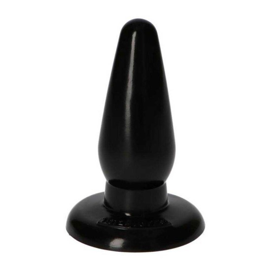 Μεγάλη Πρωκτική Σφήνα - Italian Cock Butt Plug Black 14cm Sex Toys 