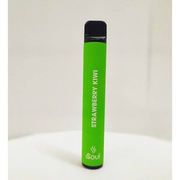 Ηλεκτρονικό Τσιγάρο - iSoul Disposable Vape Strawberry 600 Puffs