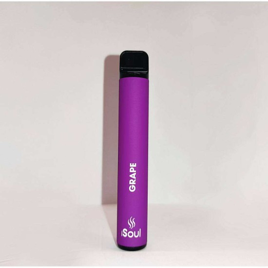 Ηλεκτρονικό Τσιγάρο - iSoul Disposable Vape Grape 600 Puffs Sex & Ομορφιά 