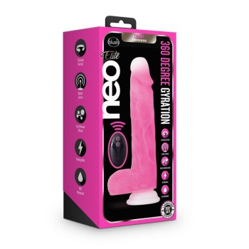 Περιστρεφόμενος Ρεαλιστικός Δονητής - Neo Elite Roxy Gyrating Dildo Pink 21cm