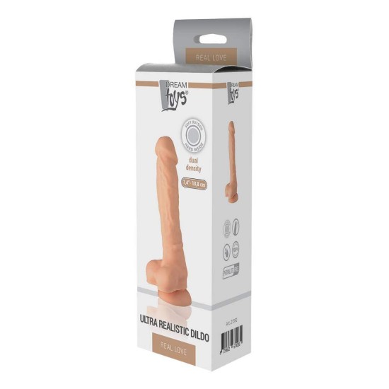 Μαλακό Πέος Σιλικόνης - Dual Density Silicone Dildo 19cm Sex Toys 