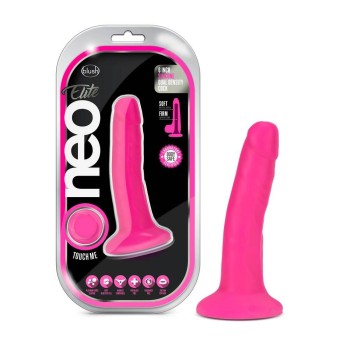 Μικρό Ρεαλιστικό Πέος - Neo Elite Cock Neon Pink 15cm