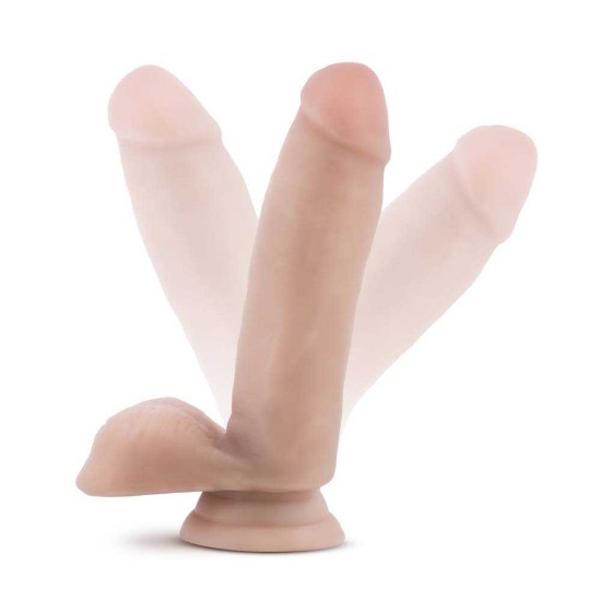 Dr Skin Plus Posable Dildo Vanilla 17cm Sex Toys