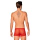 Obsessive Sexy Boxer Shorts Red Erotic Lingerie 