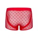 Σέξι Ημιδιάφανο Μποξεράκι - Obsessive Sexy Boxer Shorts Red Ερωτικά Εσώρουχα 