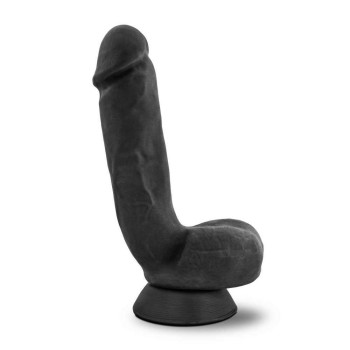 Μαλακό Ρεαλιστικό Πέος - Au Naturel Bold Pound Flexible Dildo Black 21cm
