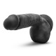 Μαλακό Ρεαλιστικό Πέος - Au Naturel Bold Pound Flexible Dildo Black 21cm Sex Toys 