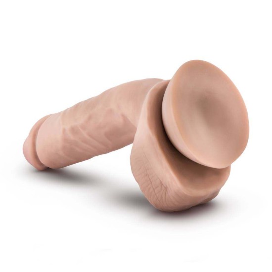 Μαλακό Ομοίωμα Πέους - X5 Plus Cock With Balls Beige 21cm Sex Toys 