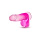 Ρεαλιστικό Πέος Με Διχρωμία - B Yours Sugar Magnolia Dildo Fuchsia 17cm Sex Toys 