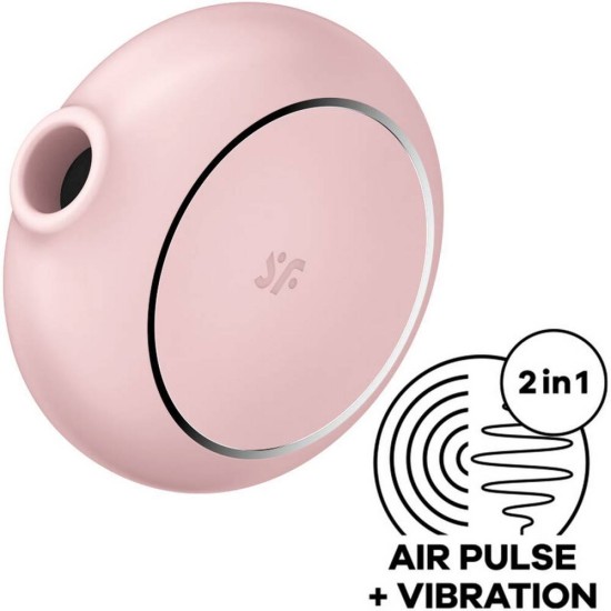 Παλμικός Κλειτοριδικός Δονητής - Pro To Go 3 Air Pulse Stimulator And Vibration Pink Sex Toys 