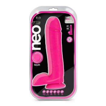 Neo Elite Large Silicone Cock Pink 25cm