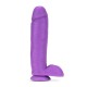 Μεγάλο Ομοίωμα Πέους - Neo Dual Density Big Dildo Purple 28cm Sex Toys 