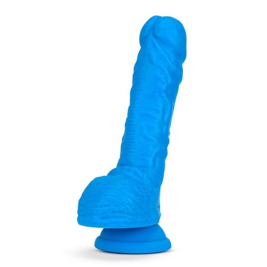 Μαλακό Ομοίωμα Πέους - Neo Dual Density Soft Dildo Blue 23cm Sex Toys 
