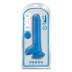 Μαλακό Ομοίωμα Πέους - Neo Dual Density Soft Dildo Blue 23cm Sex Toys 