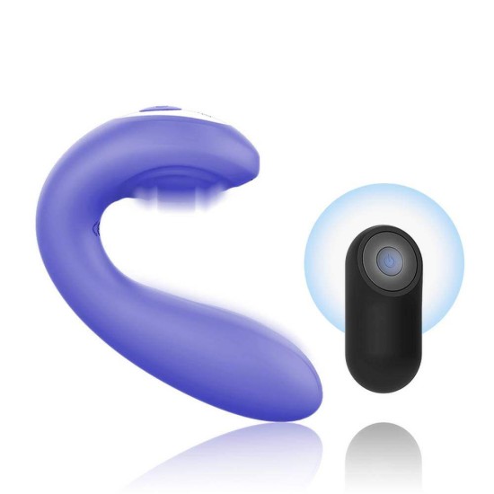  Ασύρματος Διπλός Δονητής Με Παλμούς – Josef Remote Control Pulsating Vibrator Sex Toys 