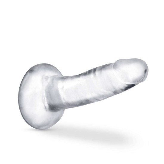B Yours Plus Hard N' Happy Dildo Clear Sex Toys