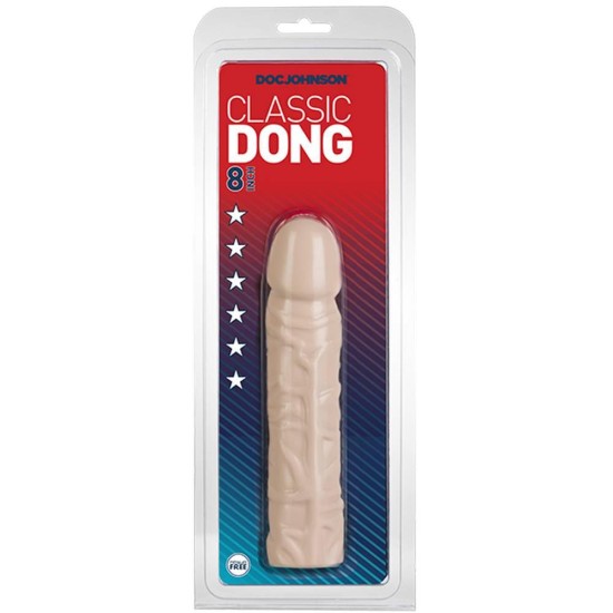 Classic Realistic Dong Beige 20cm Sex Toys