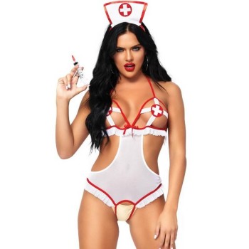 Στολή Σέξι Νοσοκόμα - Leg Avenue Naughty Nurse 2pcs Costume Set