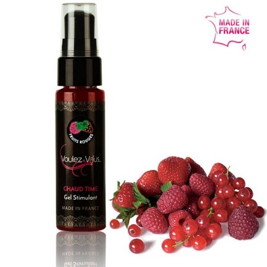 Αφροδισιακό Τζελ Για Στοματικό Voulez-vous Stimulating Oral Gel Red Fruits 30ml Sex & Ομορφιά 