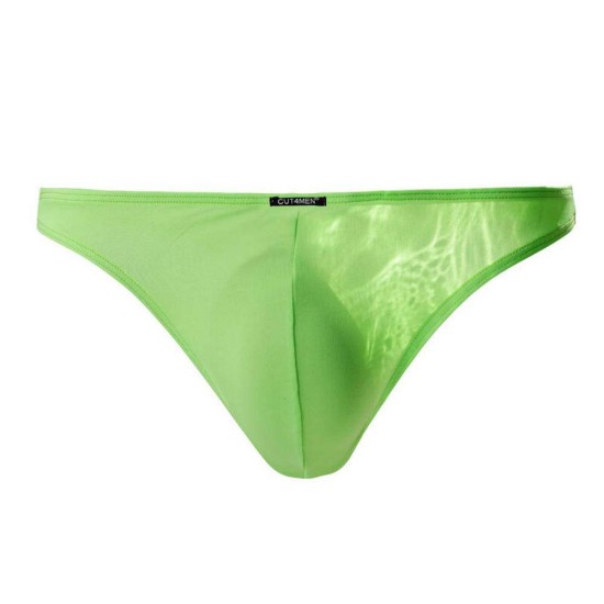 Σέξι Ανδρικό Στρινγκ - Cut4men Sexy Thong C4M03 Neon Green Ερωτικά Εσώρουχα 