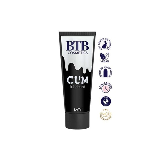 BTB Cum Waterbased Lubricant 100ml Sex & Beauty 