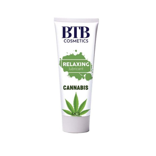 Διεγερτικό Λιπαντικό Κάνναβης - BTB Waterbased Cannabis Relaxing Lubricant 100ml Sex & Ομορφιά 