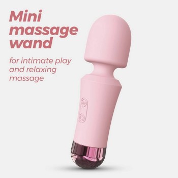 Crushious Wanda Mini Rechargeable Wand Massager Pink