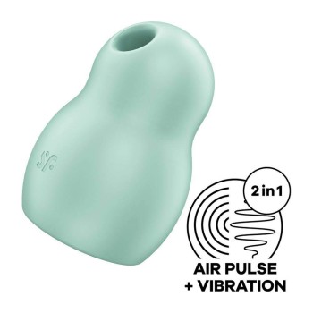 Παλμικός Κλειτοριδικός Δονητής - Pro To Go 1 Air Pulse Stimulator And Vibration Mint