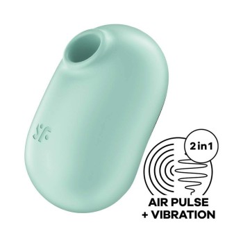 Παλμικός Κλειτοριδικός Δονητής - Pro To Go 2 Air Pulse Stimulator And Vibration Mint
