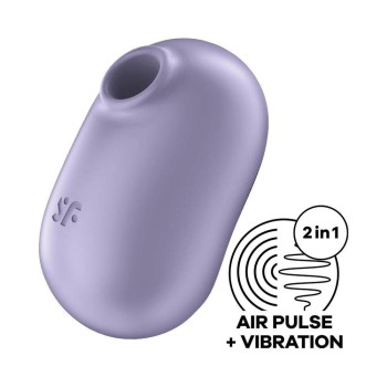 Παλμικός Κλειτοριδικός Δονητής - Pro To Go 2 Air Pulse Stimulator And Vibration Lilac